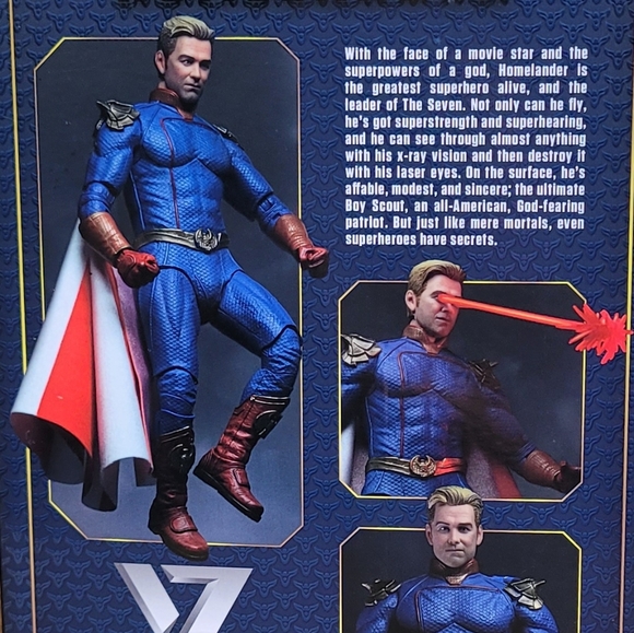 THE BOYS HOMELANDER ULTIMATE ACTION FIGURE - Picture 1 of 6